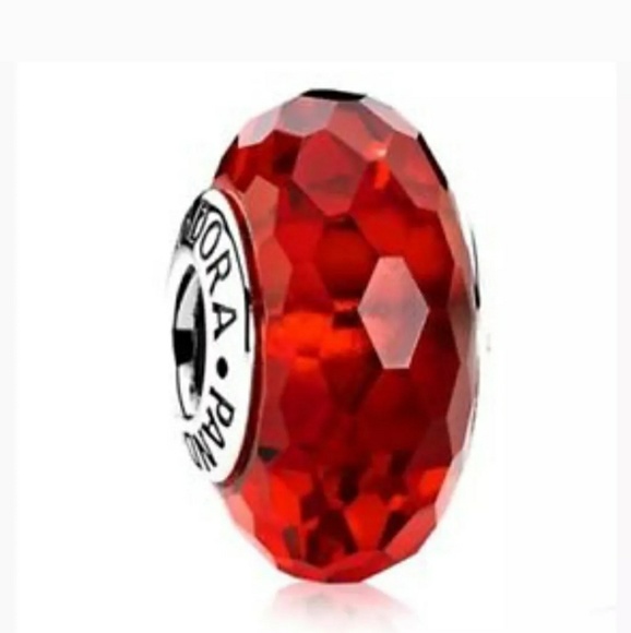 Pandora lot of five murano glass beads. - Picture 4 of 6